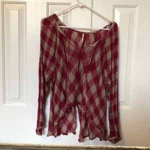 Free People flowy tunic-size small
